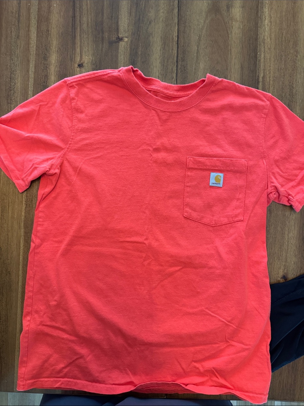 Carhartt women’s  Coral Pocket Tee with Logo Patch